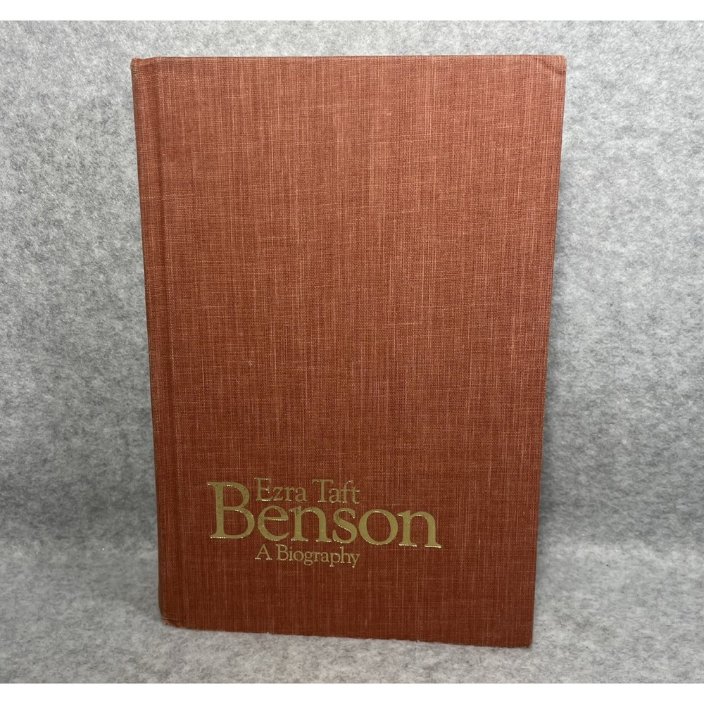 Ezra Taft Benson A Biography Sheri L Dew Signed First‎ Printing 1987 LDS Mormon